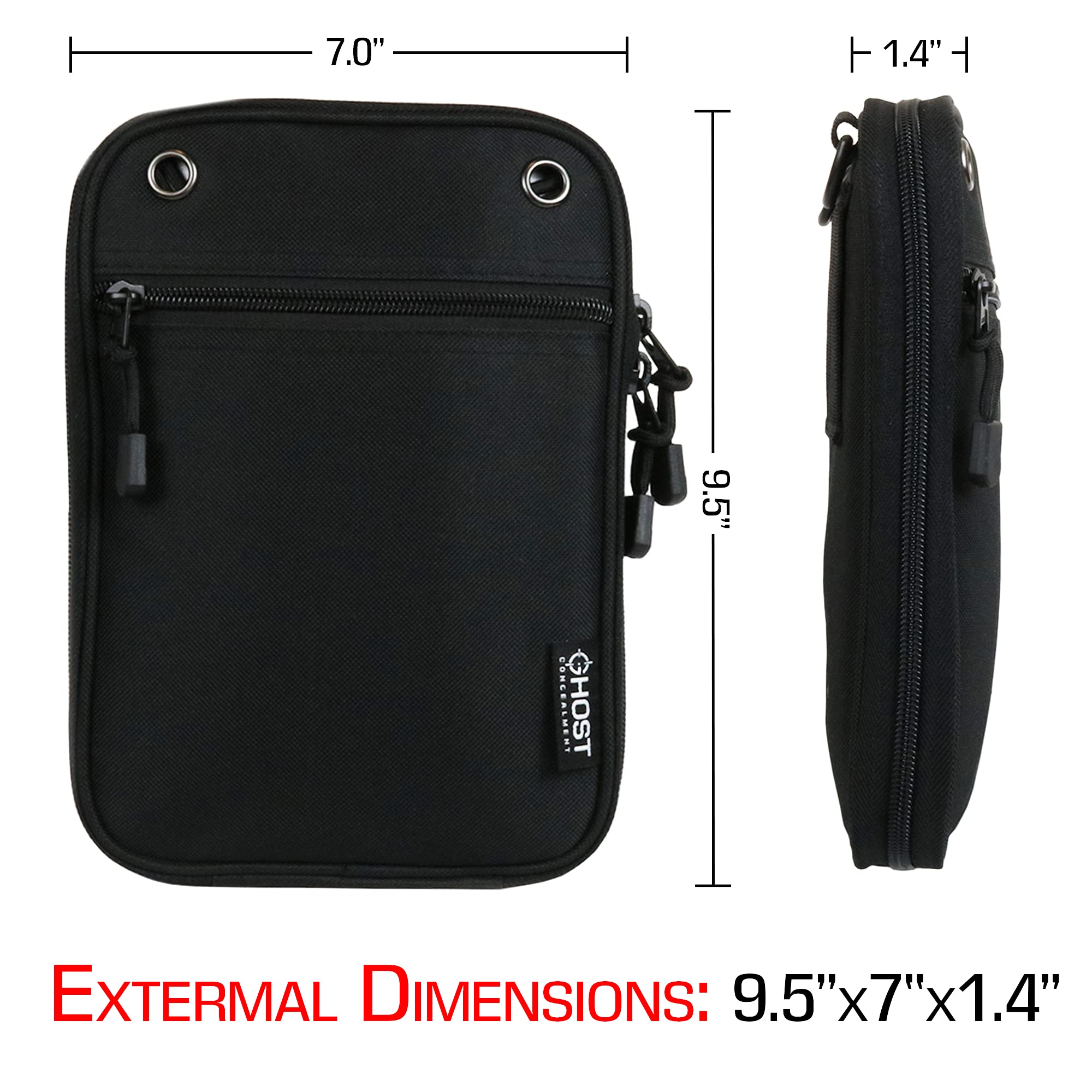Amazon.com : Ghost Concealment Concealed Pistol Pouch Fanny Pack